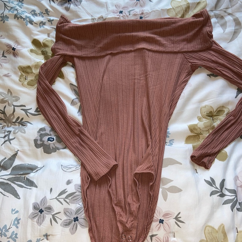 Off the shoulder bodysuit